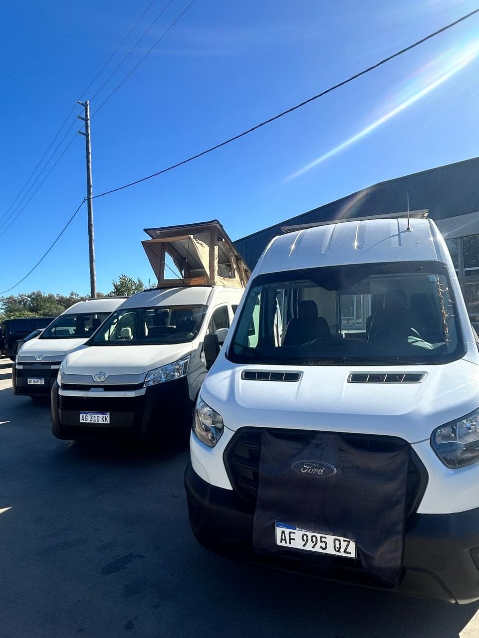 Argentina Campers vehicles